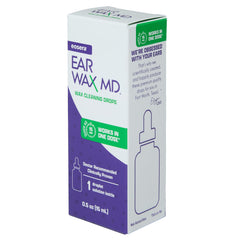 Earwax MD frasco 15 mL para tamaño compacto y uso doméstico práctico