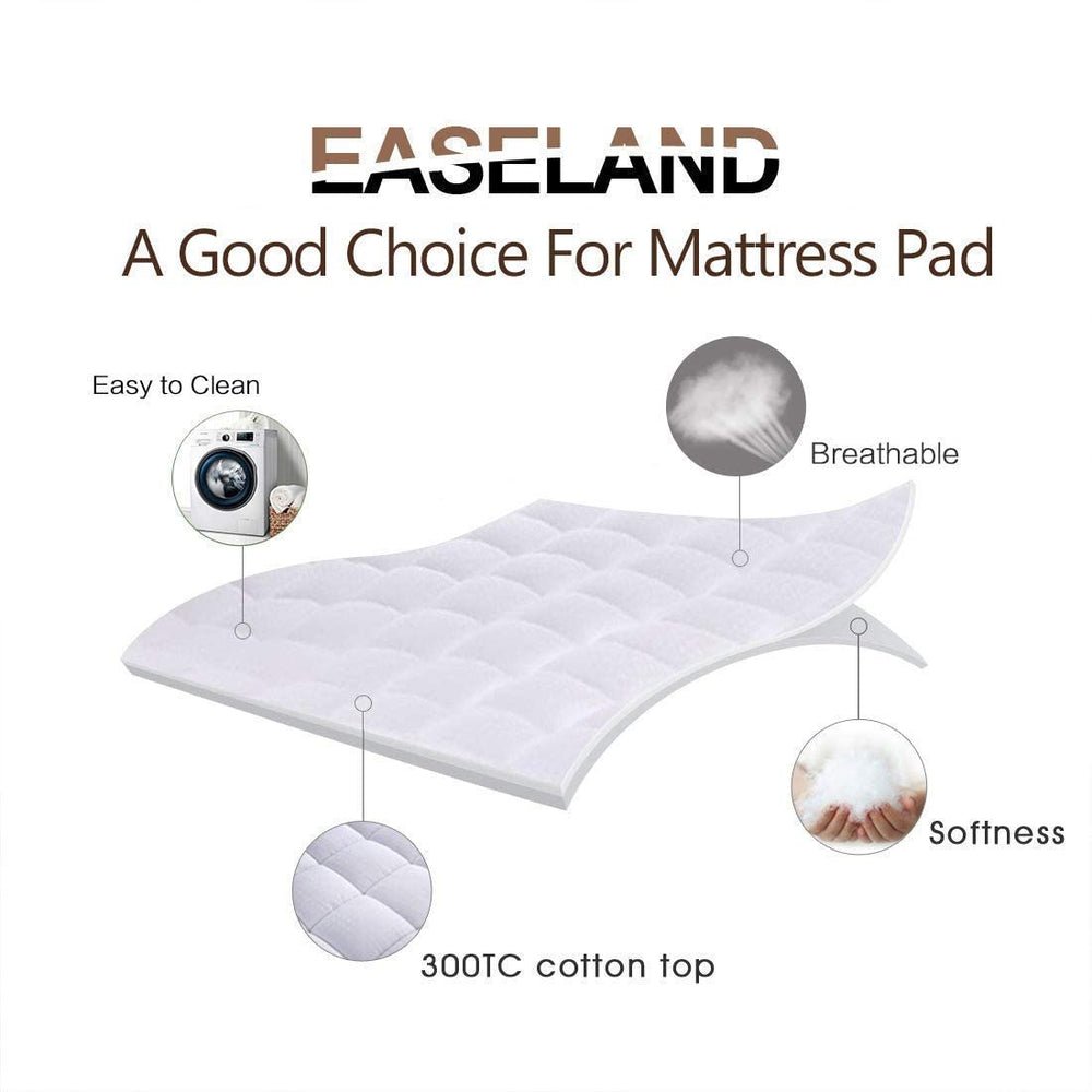 EASELAND textura algodón 300TC visible, aporta frescura y absorción