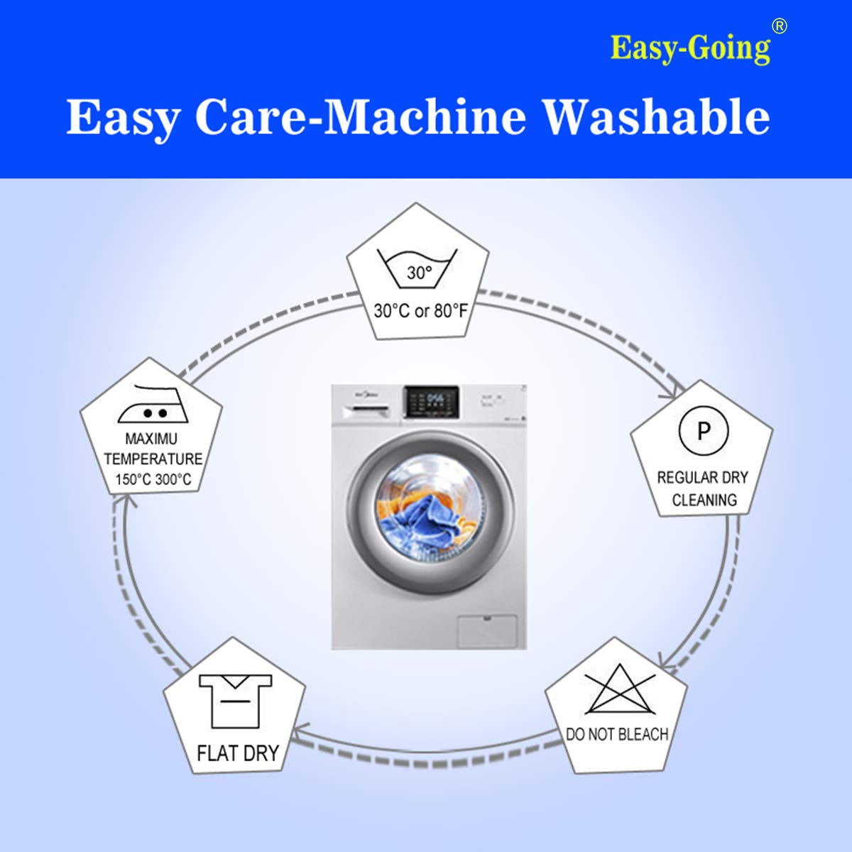 Easy-Going guía de medidas con cinta métrica para elegir talla correcta