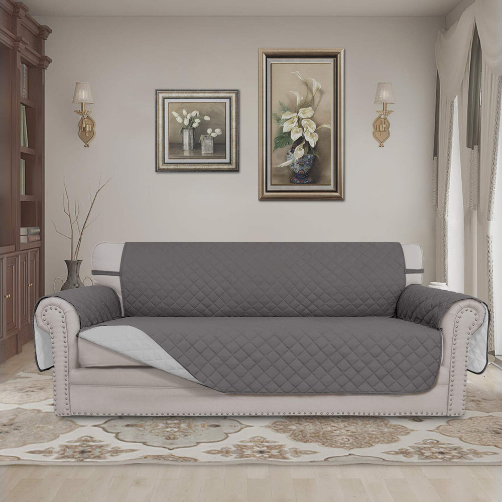 Easy-Going vista reversible mostrando gris y gris claro para cambio de look
