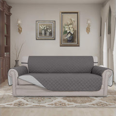 Easy-Going vista reversible mostrando gris y gris claro para cambio de look