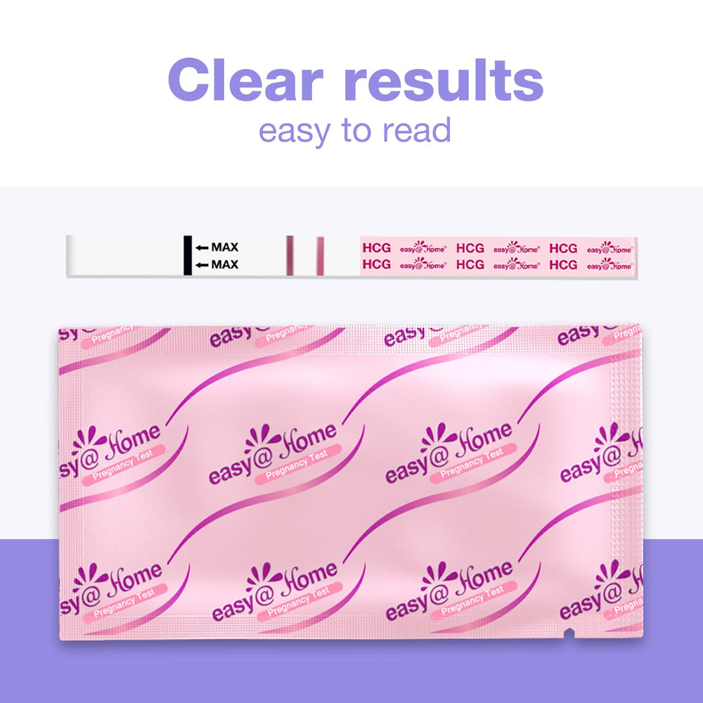 easy@Home resultado negativo con una línea, interpretación sencilla y confiable