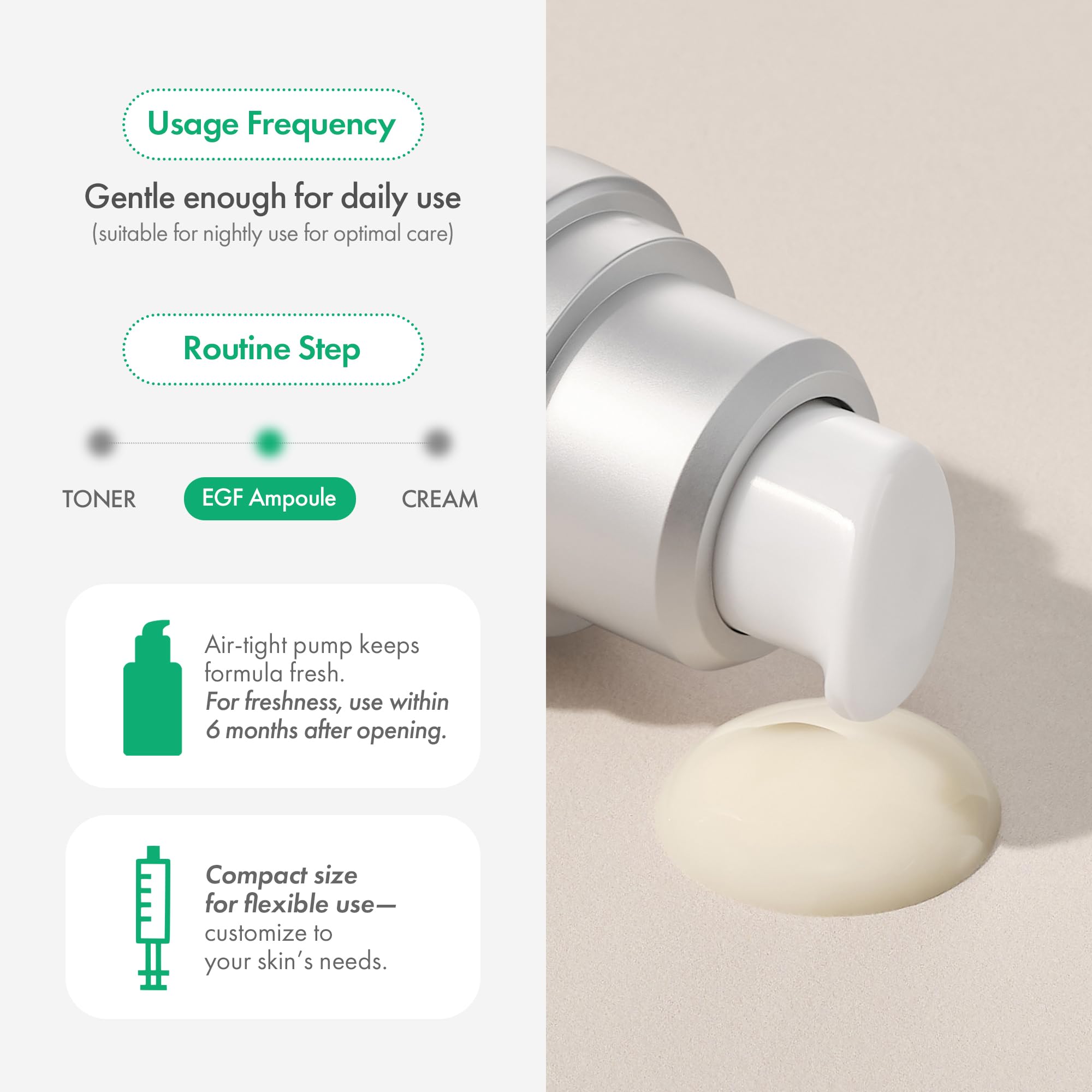 Easydew producto en baño junto a espejo para rutina matinal