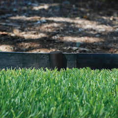 EasyFlex instalación con mazo en jardín facilita colocación DIY