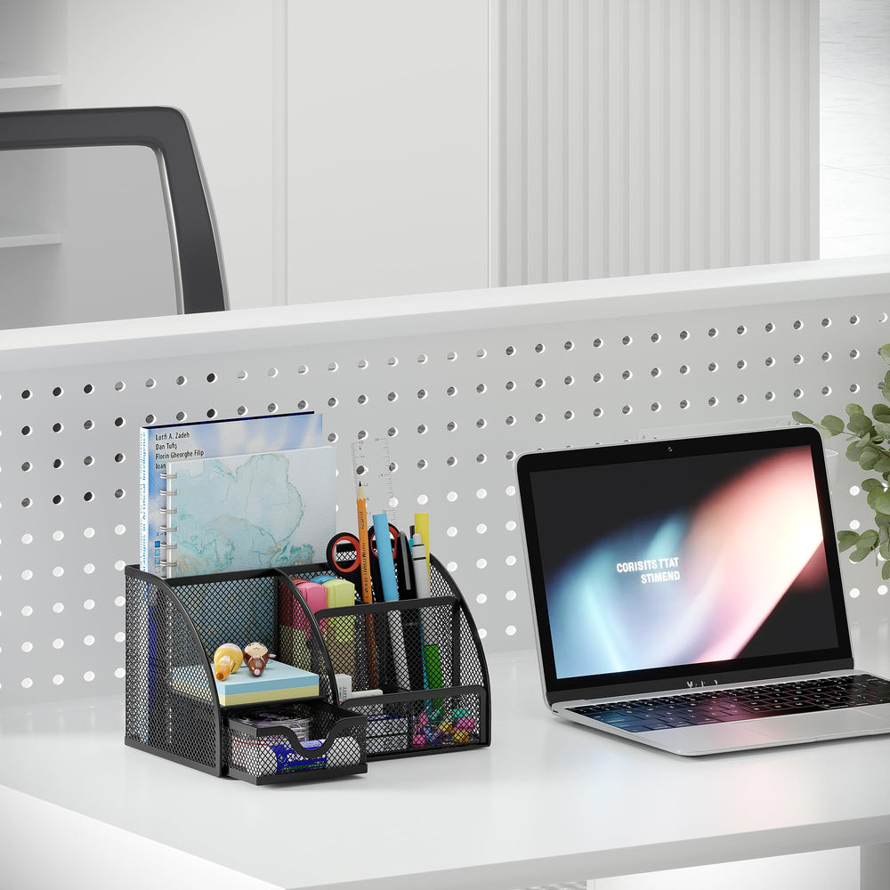 EasyPAG organizador en uso sobre escritorio, optimiza espacio de trabajo