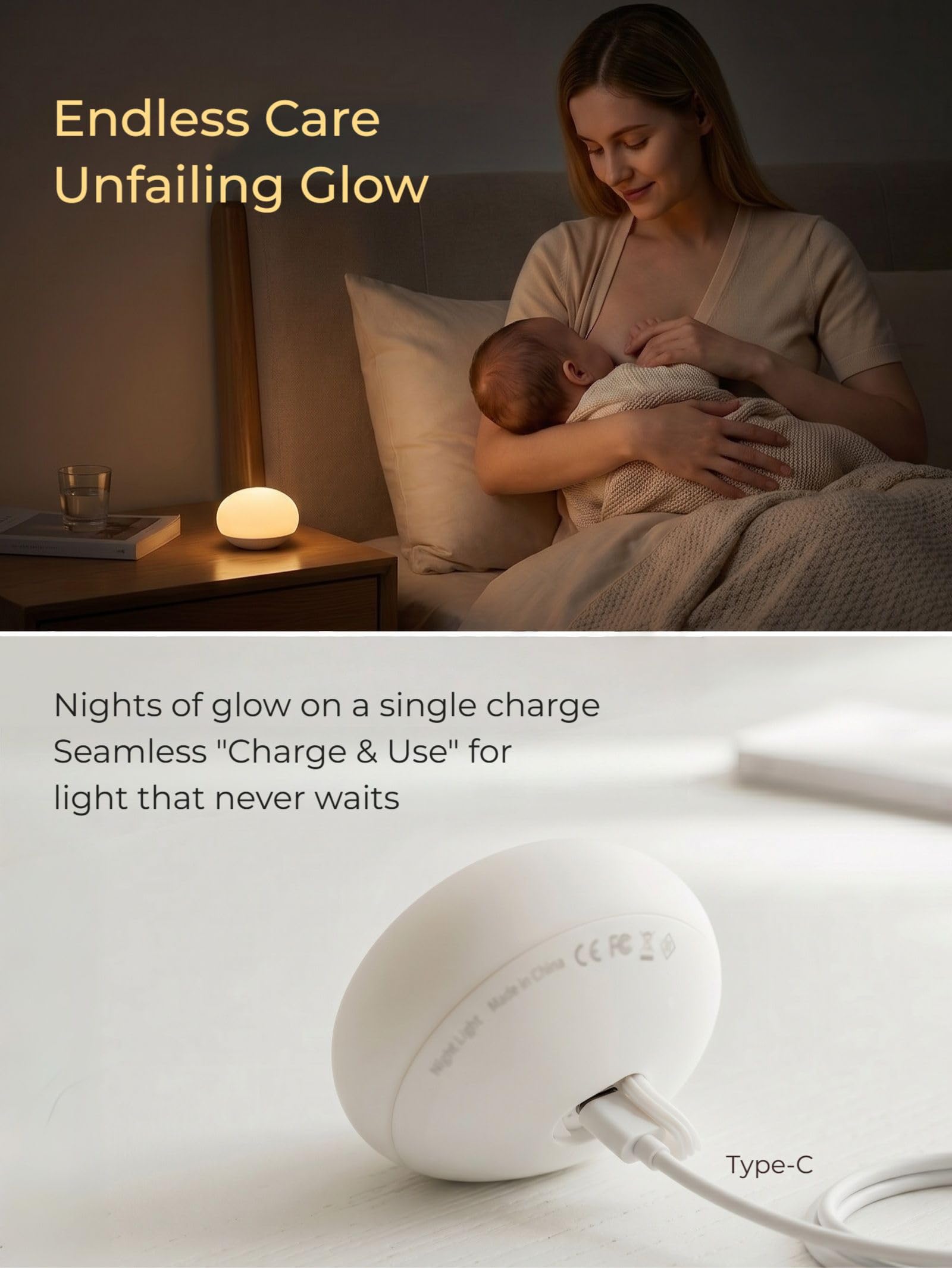 EASZZZ cable USB-C incluido, recarga sencilla y práctica