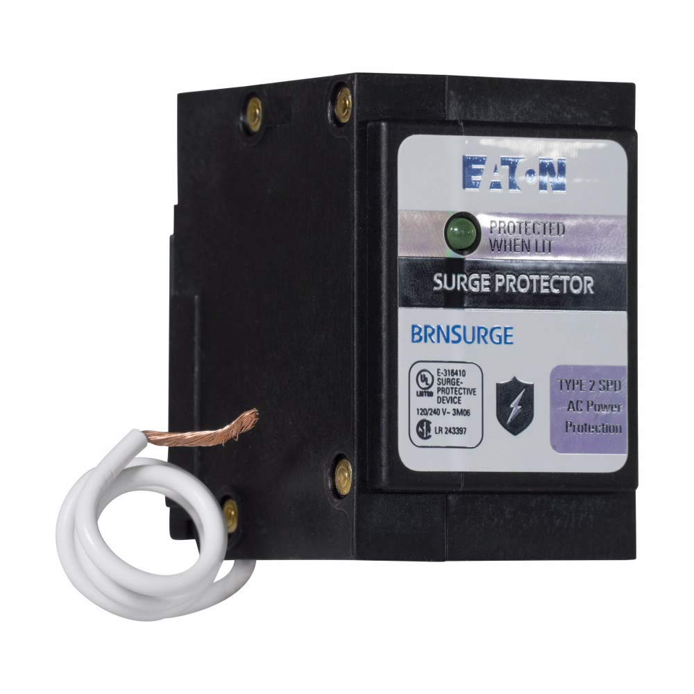 Eaton BRNSURGE instalado en panel protegiendo equipos y reduciendo riesgos