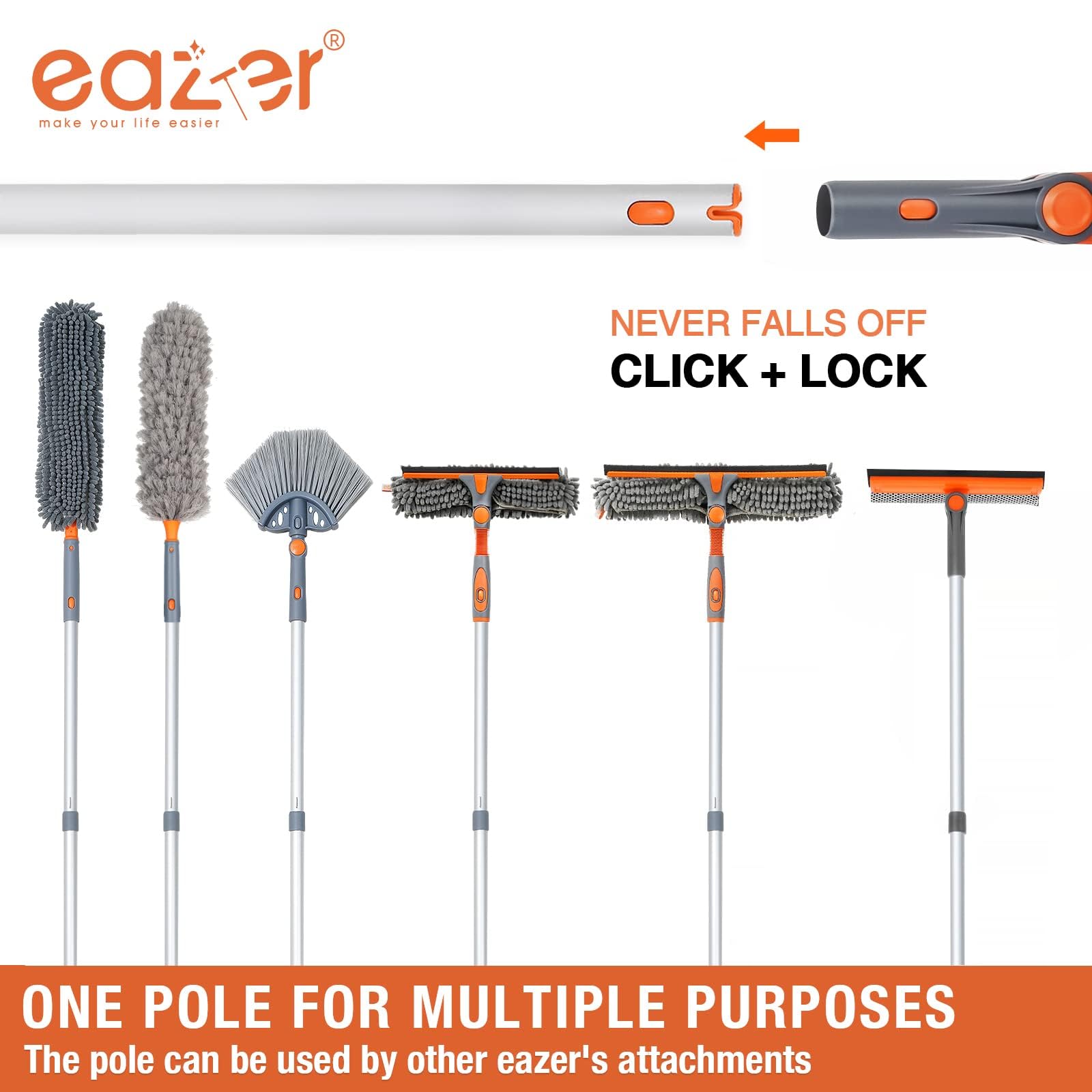 eazer kit desmontado preparado para guardado y transporte fácil