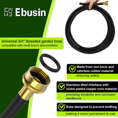 Ebusin textura de caucho resistente que evidencia flexibilidad y durabilidad