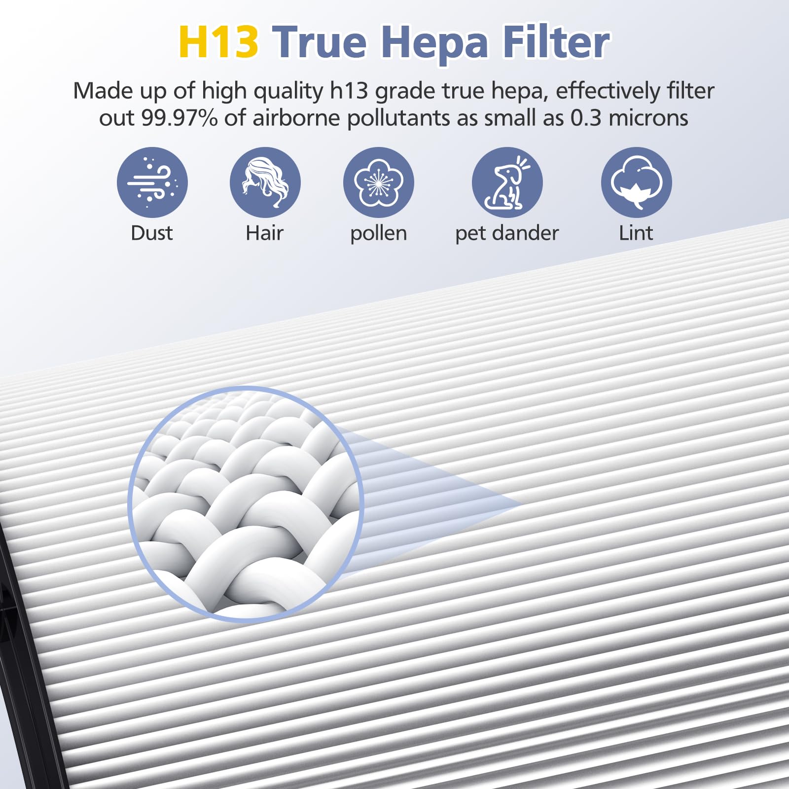 Ecleanfy etiqueta del filtro con números de modelo para verificación fácil
