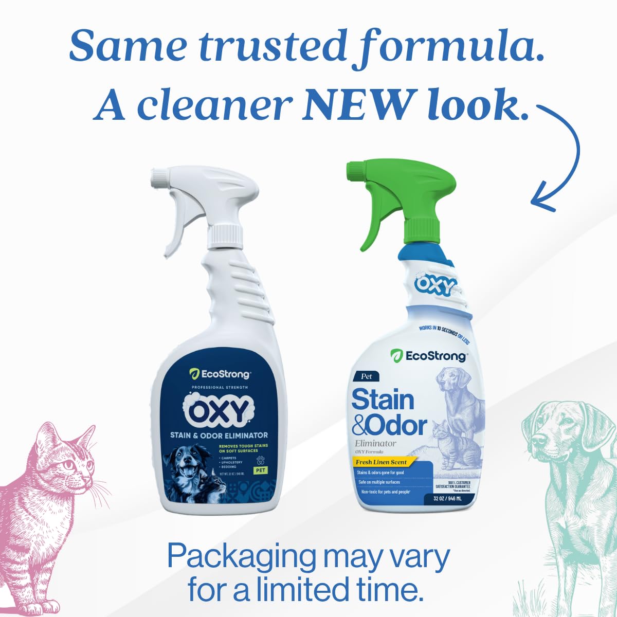 Eco Strong detalle del líquido oxy mostrando textura y poder limpiador