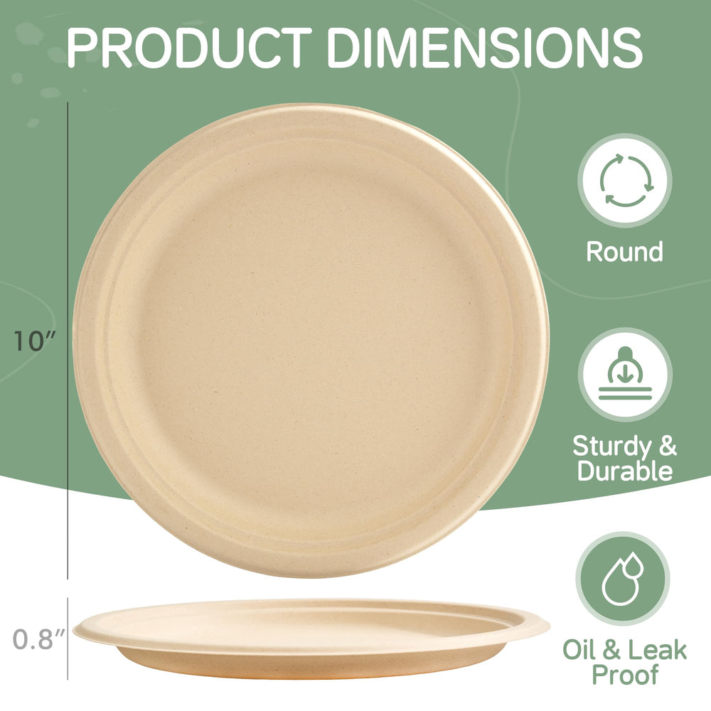 ECOEXTRA plato con comida caliente mantiene firmeza