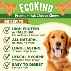 EcoKind Pet Treats primer plano de textura dura que resiste masticación prolongada