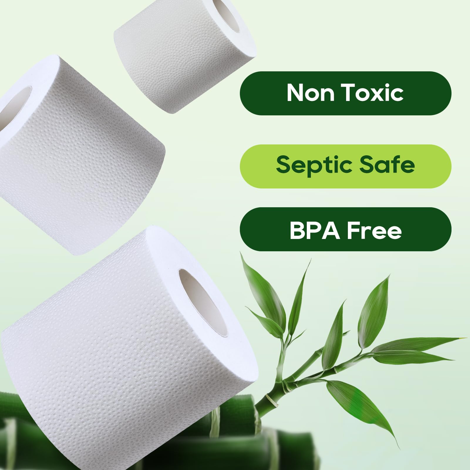 ECOLipak rollo detalle de superficie suave y alta absorción