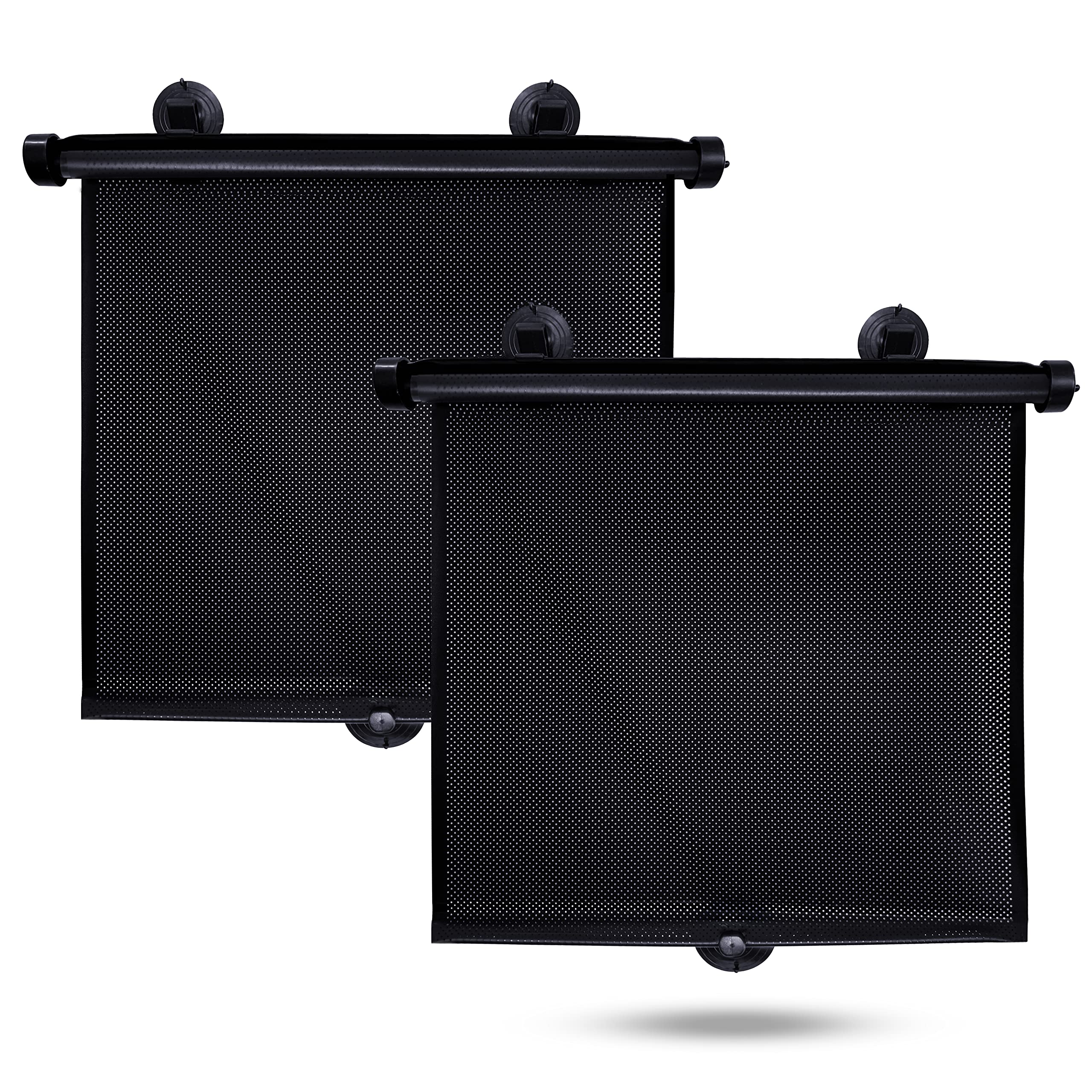 EcoNour pack de dos cortinas frontales, reduce calor y luz