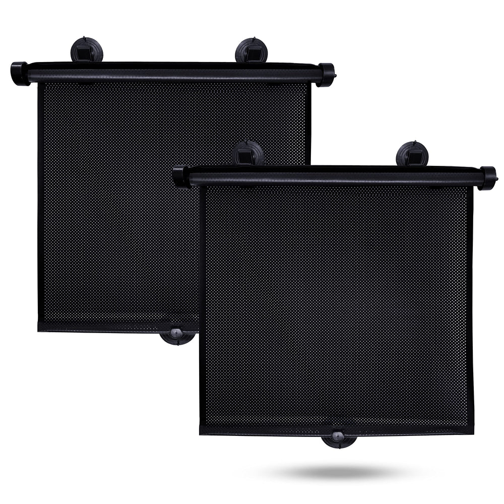 EcoNour pack de dos cortinas frontales, reduce calor y luz