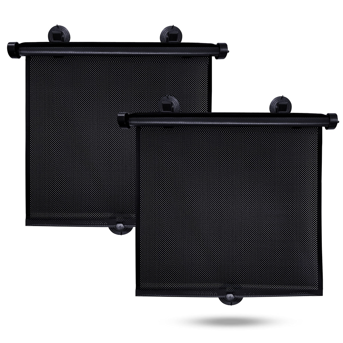 EcoNour pack de dos cortinas frontales, reduce calor y luz