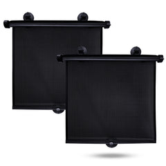 EcoNour pack de dos cortinas frontales, reduce calor y luz