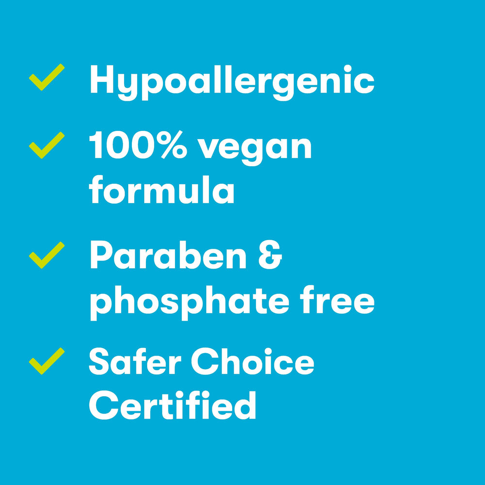 ECOS detalle de la etiqueta con ingredientes veganos y datos de uso