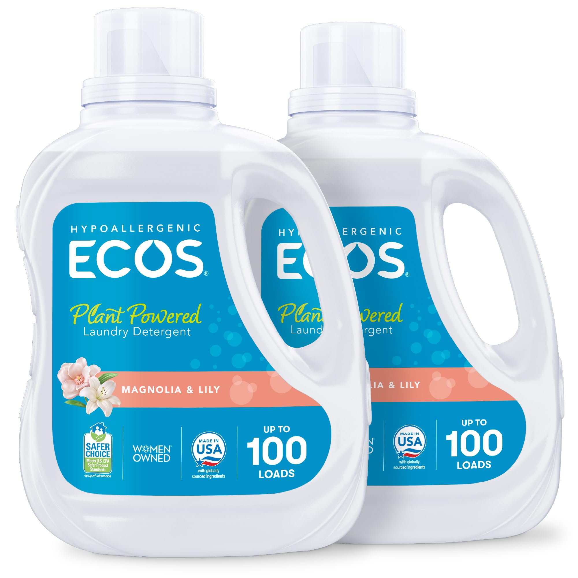 ECOS frente del pack de 2 mostrando diseño y volumen, limpieza confiable