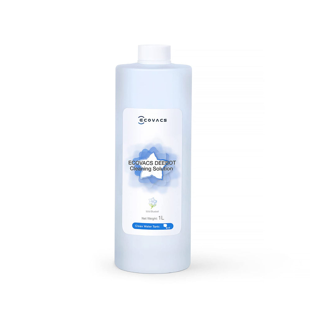 ECOVACS envase frontal 1L mostrando diseño y facilidad de uso