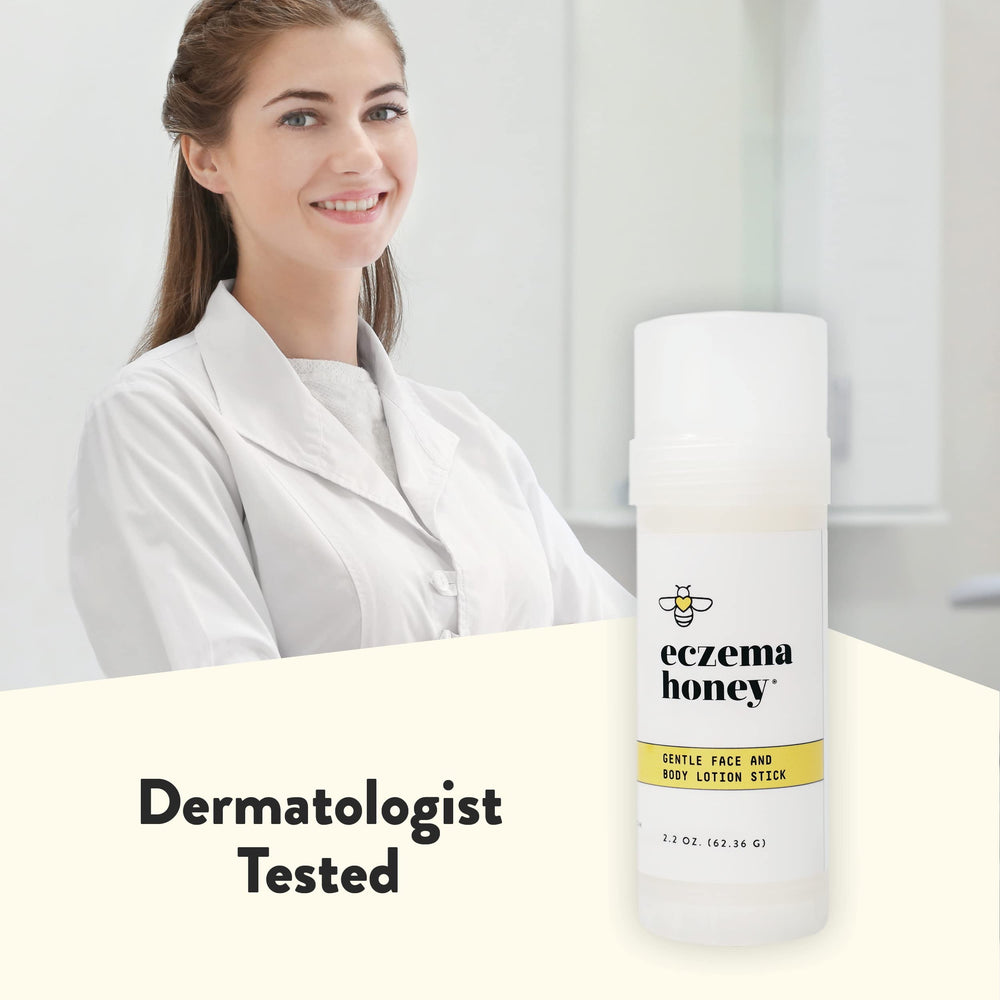 ECZEMA HONEY etiqueta del envase con lista de ingredientes beneficio seguridad