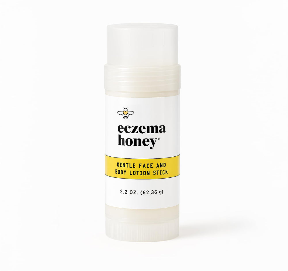 ECZEMA HONEY stick frontal muestra envase compacto beneficio portátil