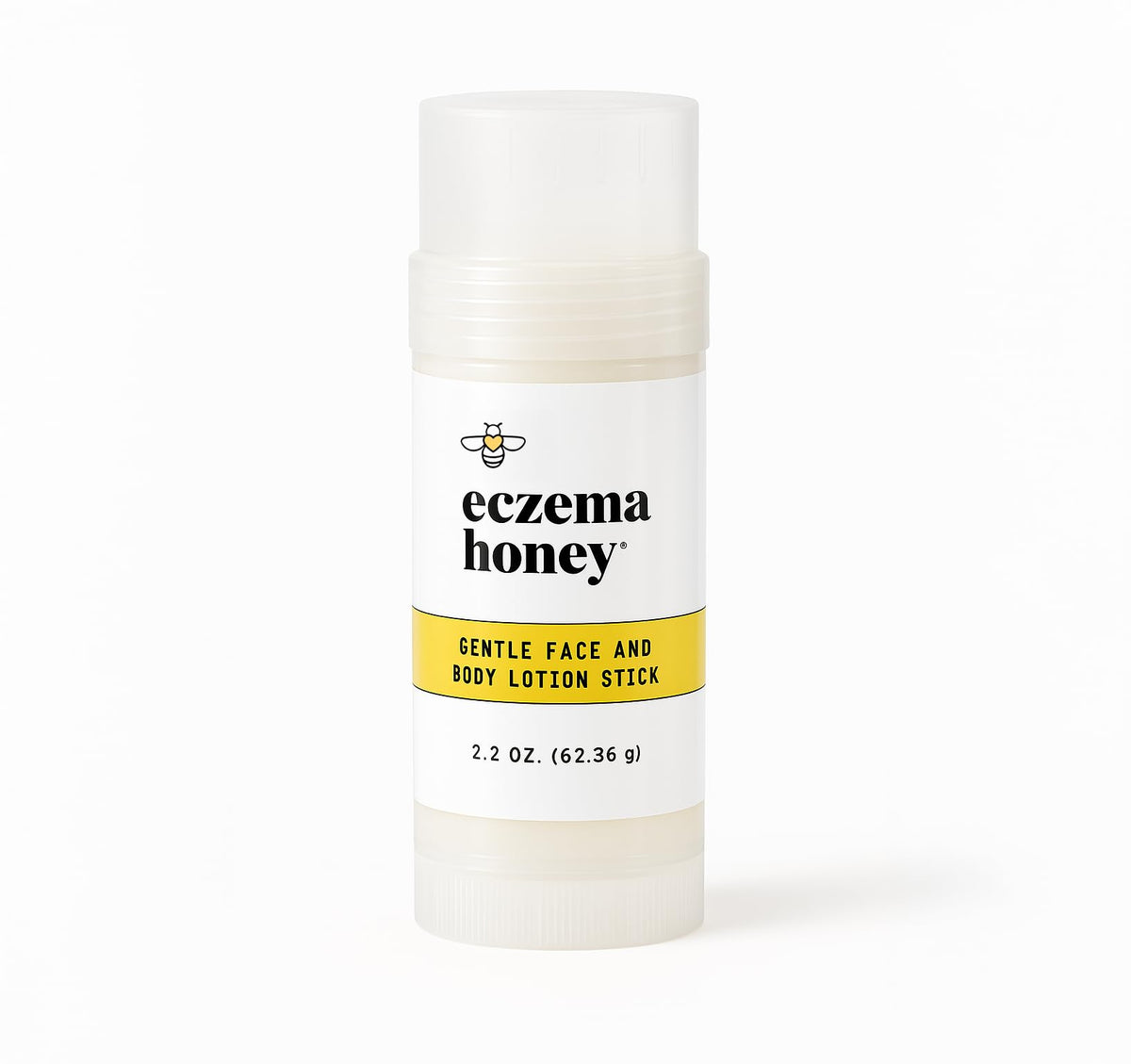 ECZEMA HONEY stick frontal muestra envase compacto beneficio portátil