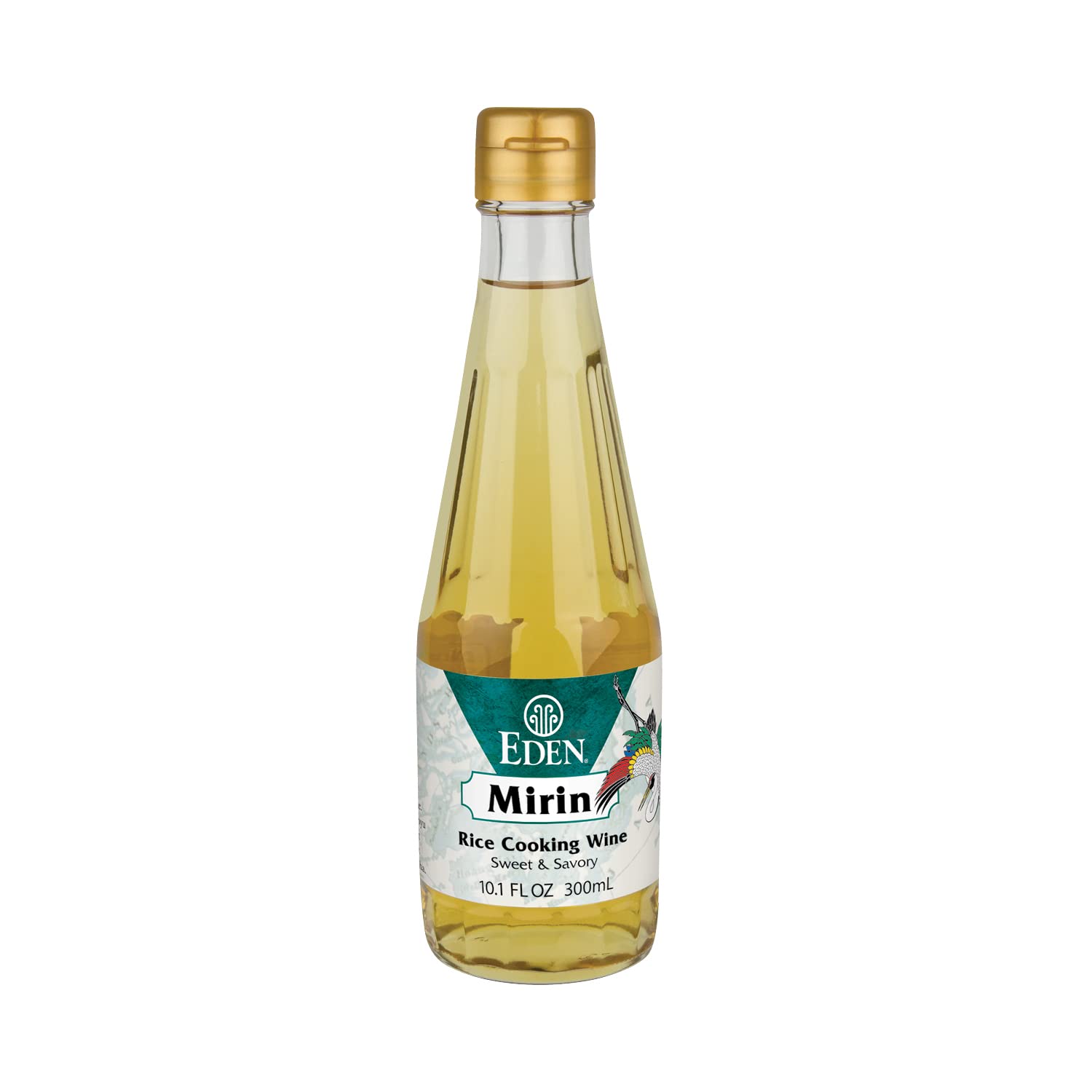 Eden Mirin botella frontal mostrando etiqueta y volumen beneficioso