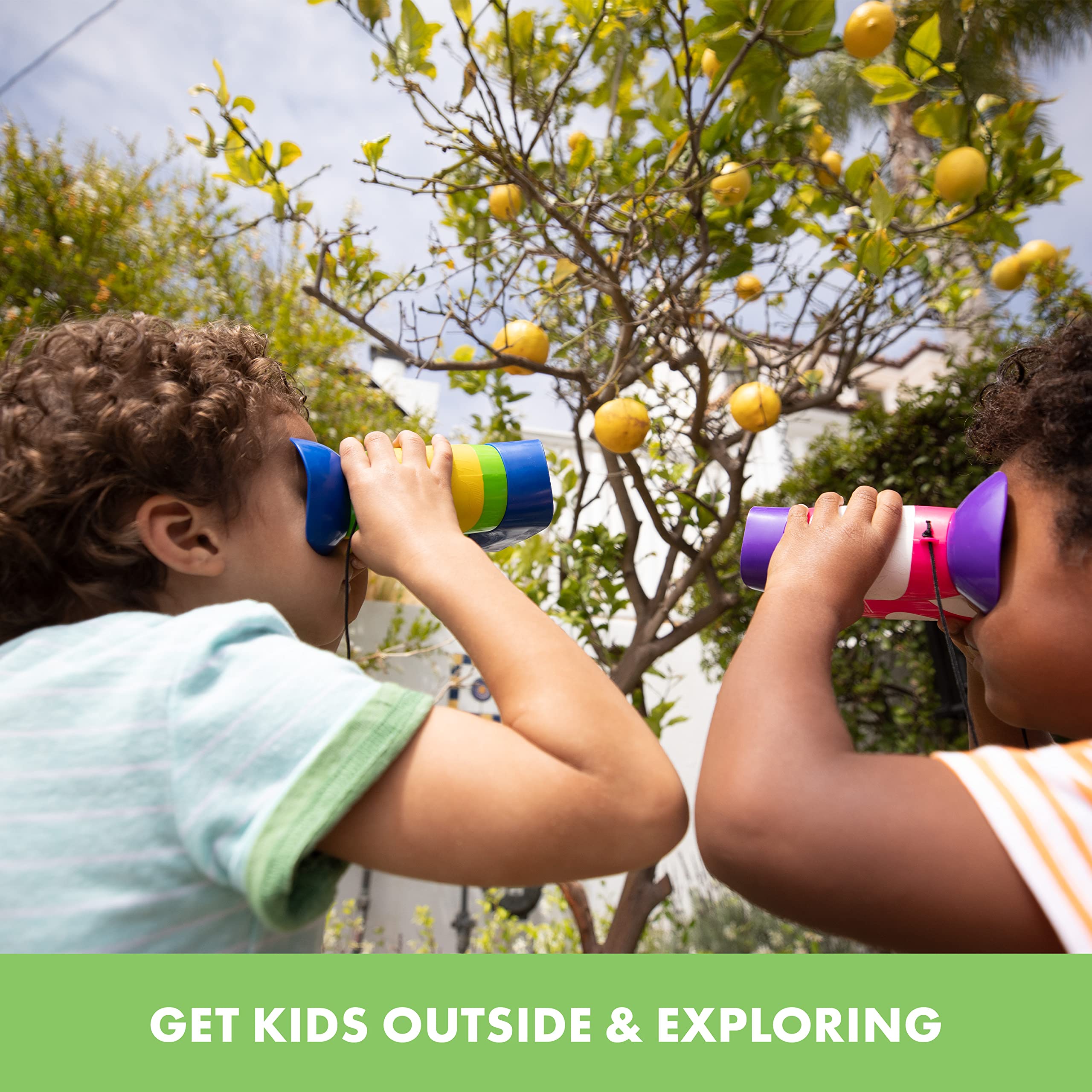 Educational Insights Kidnoculars correa breakaway para seguridad y fácil transporte