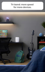 eero Pro 7 en sala conectando streaming y juegos sin interrupciones