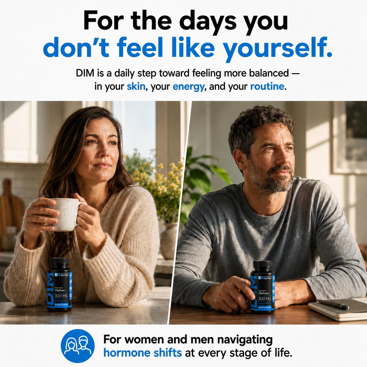 Effective Nutra estilo de vida con persona entrenando y suplementación