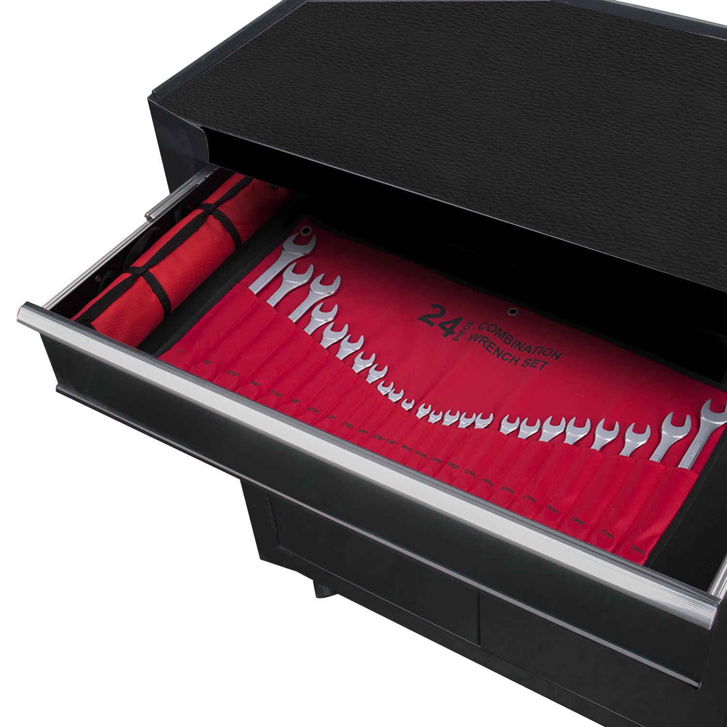 EFFICERE set organizado sobre mesa listo para reparación doméstica