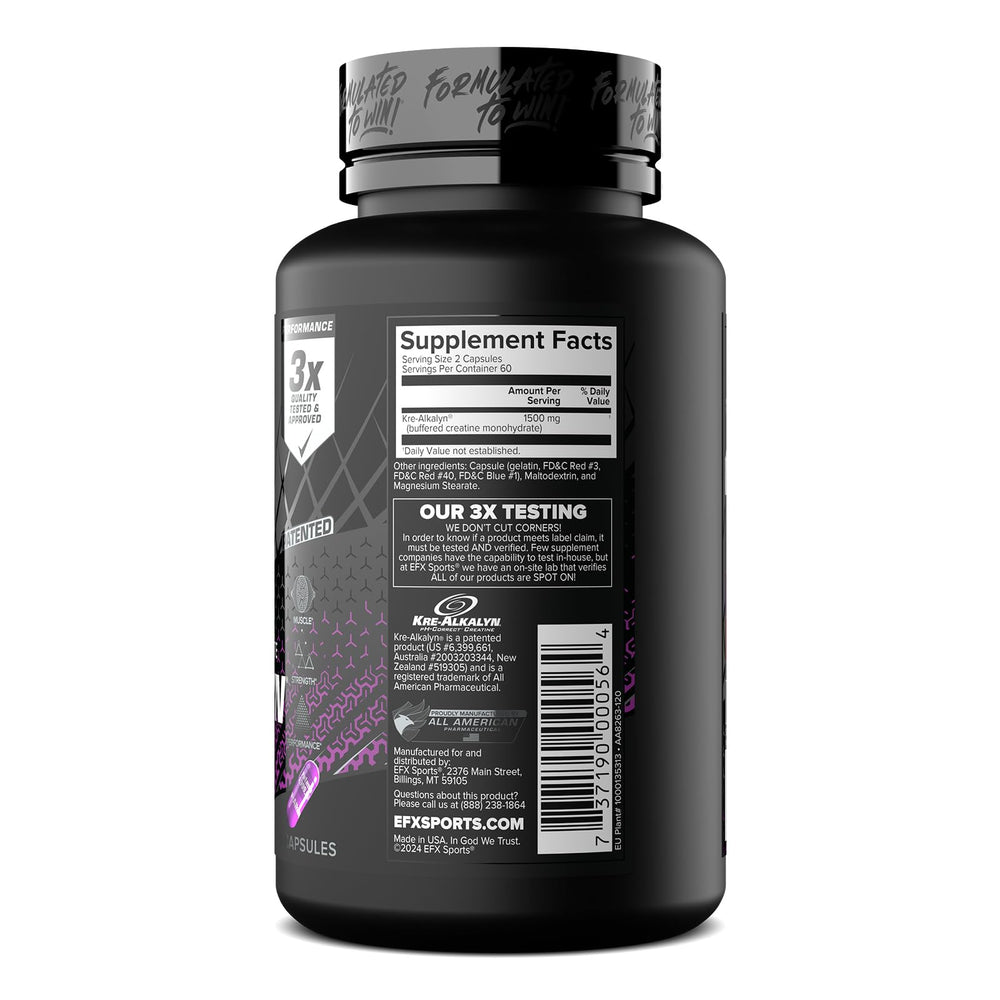 EFX Sports línea de producción demostrando control y triple verificación