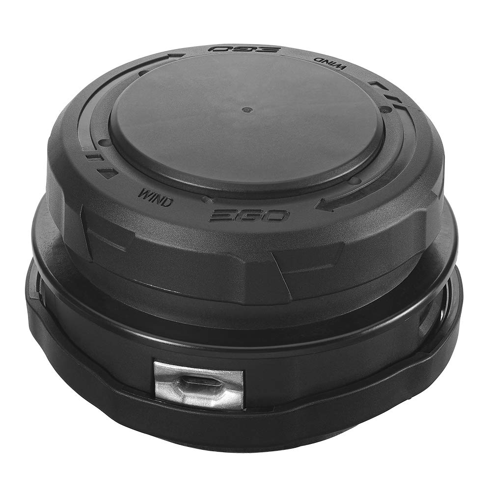 EGO Power+ cabezal frontal AH1530 mostrando diseño y fácil inserción de hilo