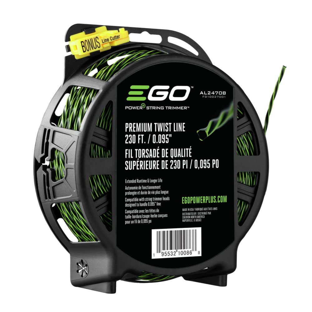 EGO Power+ close-up of twist line texture highlighting durability and wear resistance