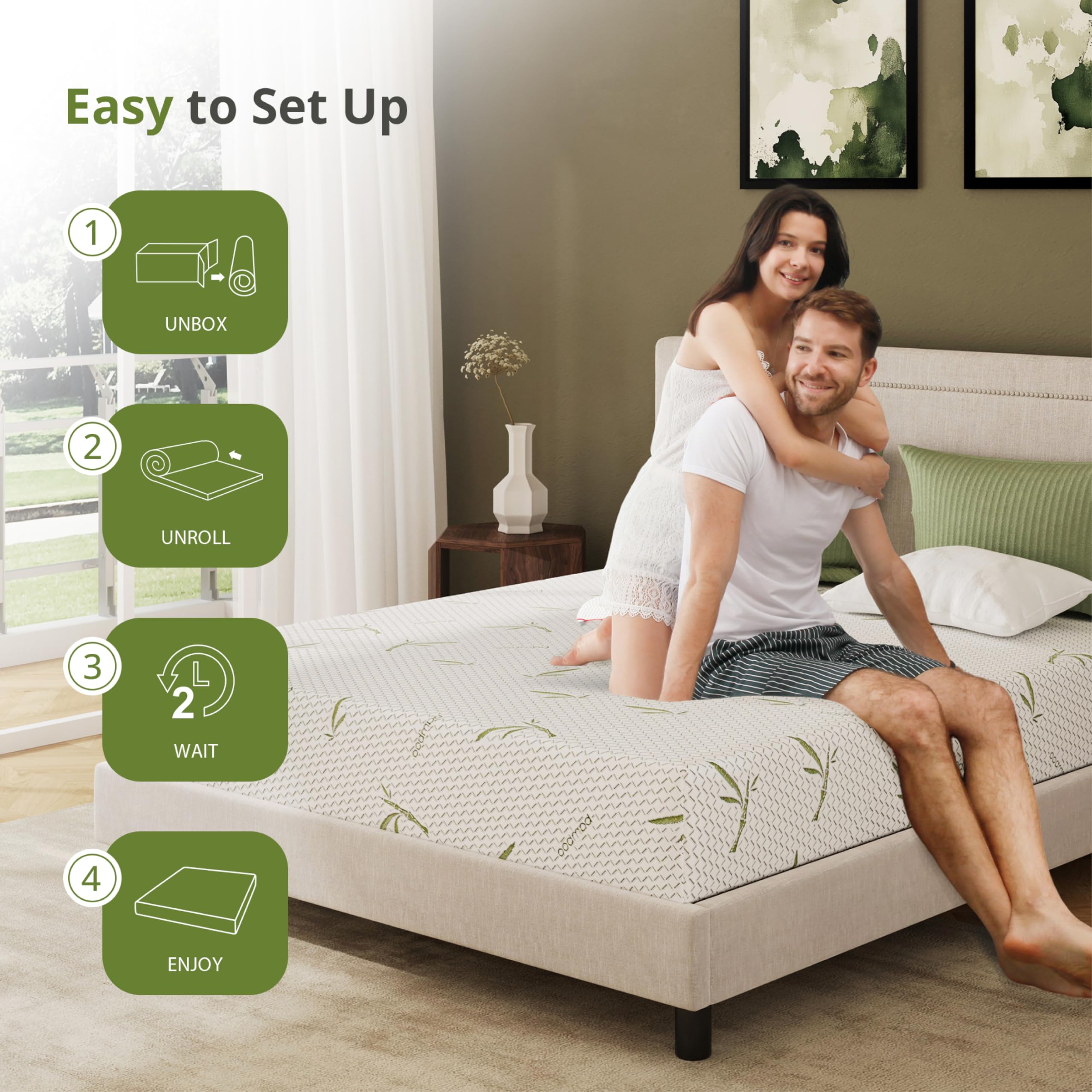 EGOHOME etiqueta con certificaciones CertiPUR-US y OEKO-TEX evidenciando materiales seguros