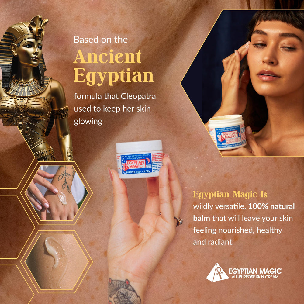 Egyptian Magic textura cremosa cercana que facilita absorción y nutrición