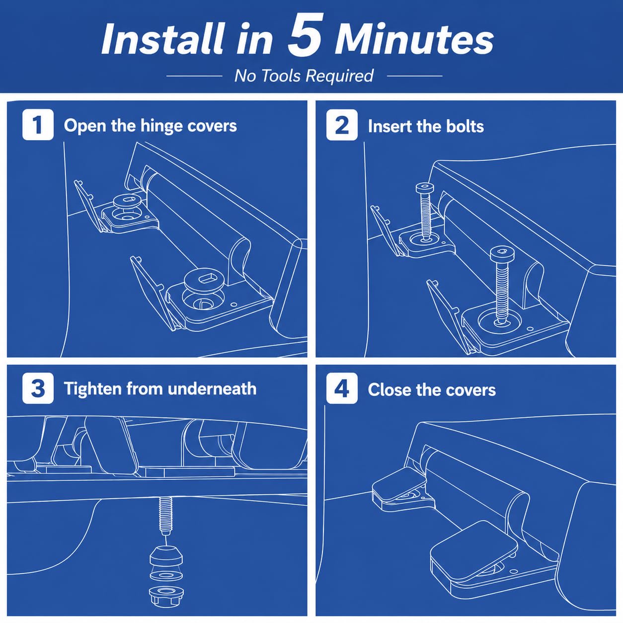 Eillbar asiento colocado en baño moderno que mejora apariencia y confort