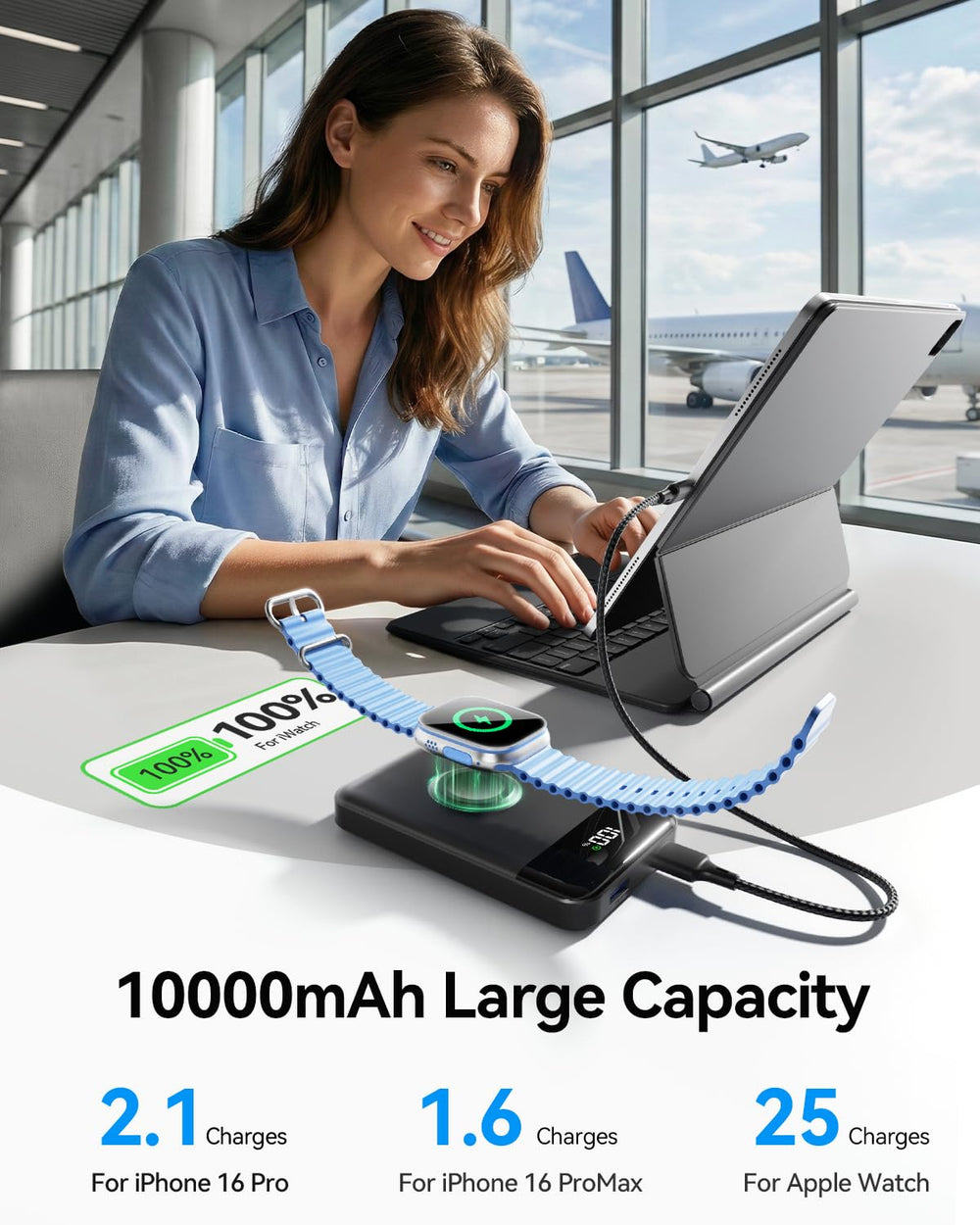 Eissix held in hand to show size comparison and easy portability