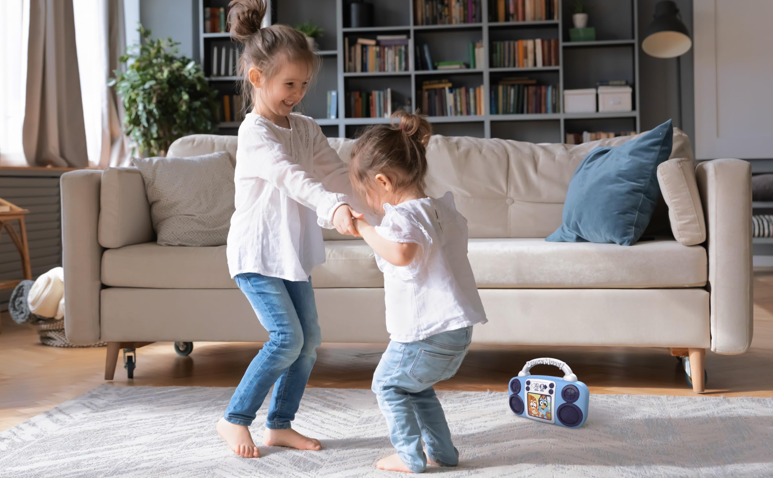 eKids Bluey luces intermitentes sincronizadas con la música