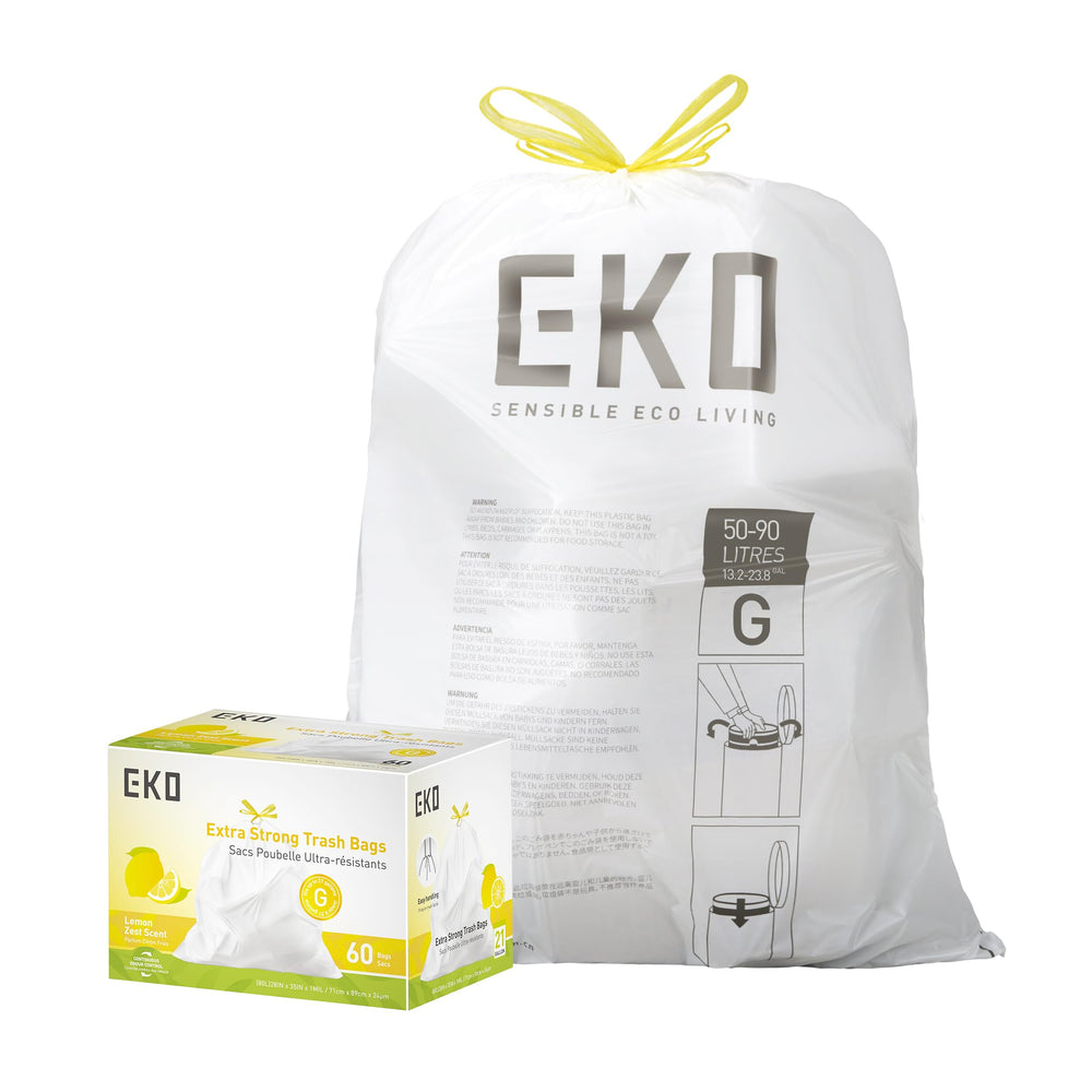 EKO empaque frontal mostrando paquete y cantidad 60, ahorro y claridad
