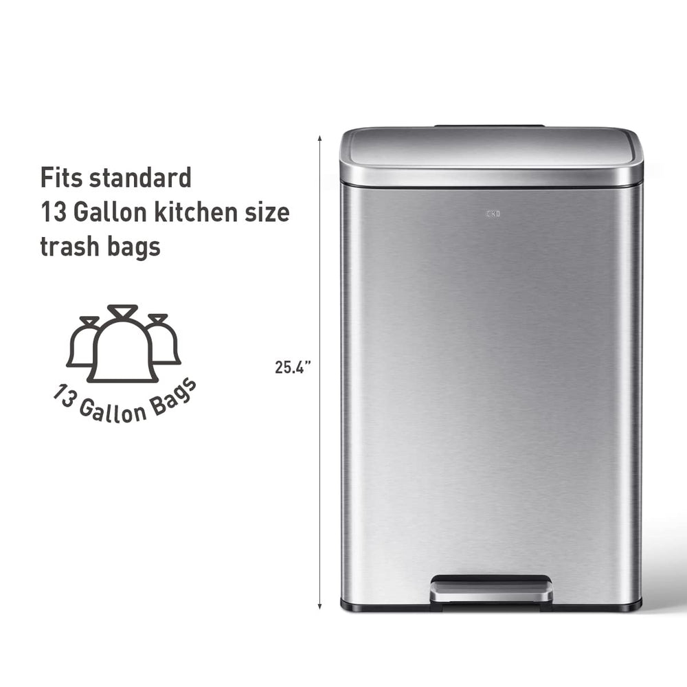 EKO Madison pedal metálico robusto diseñado para uso prolongado