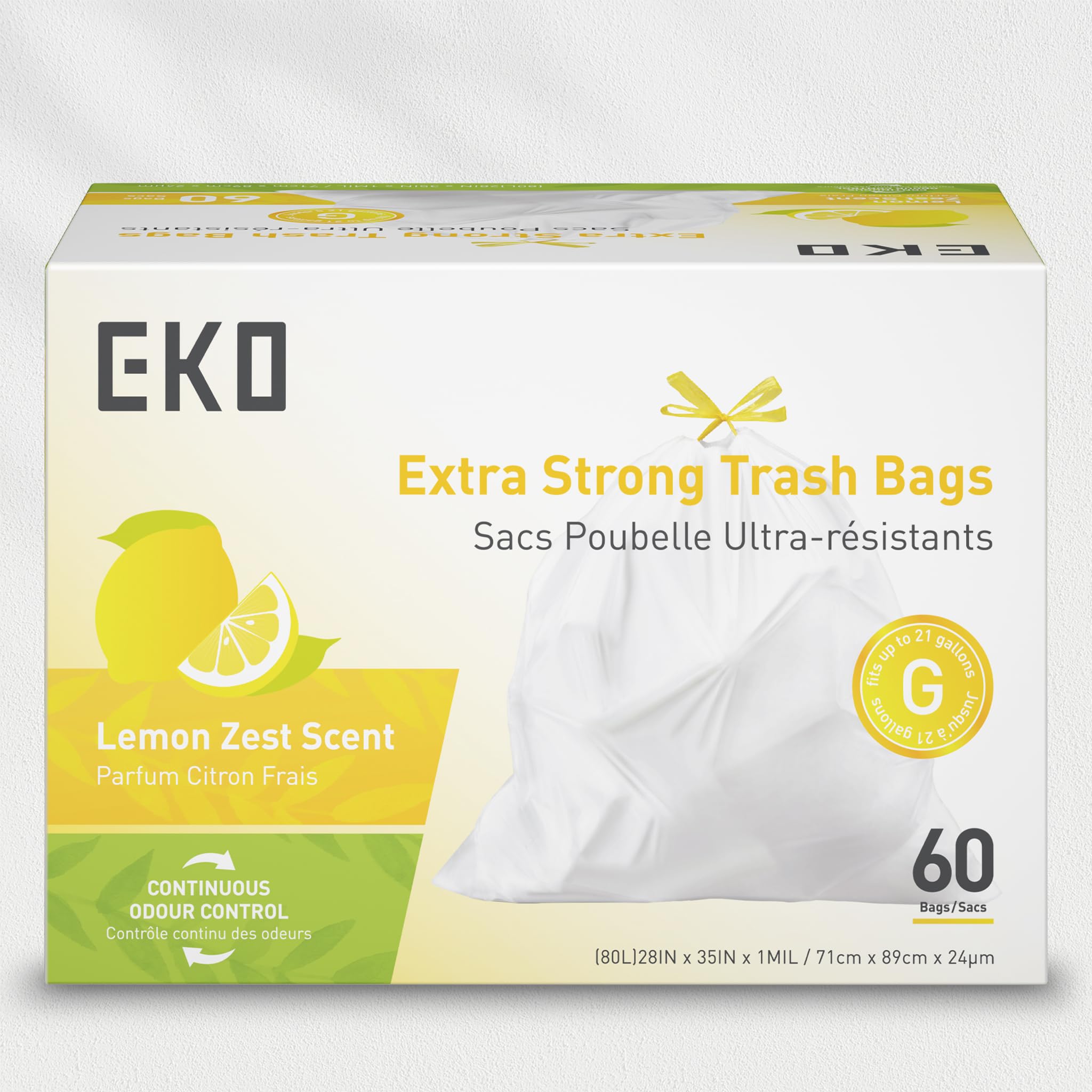 EKO bolsa en cocina mostrando ambiente fresco y práctica eliminación