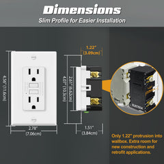 ELECTECK terminales lateral y posterior para instalación versátil y segura