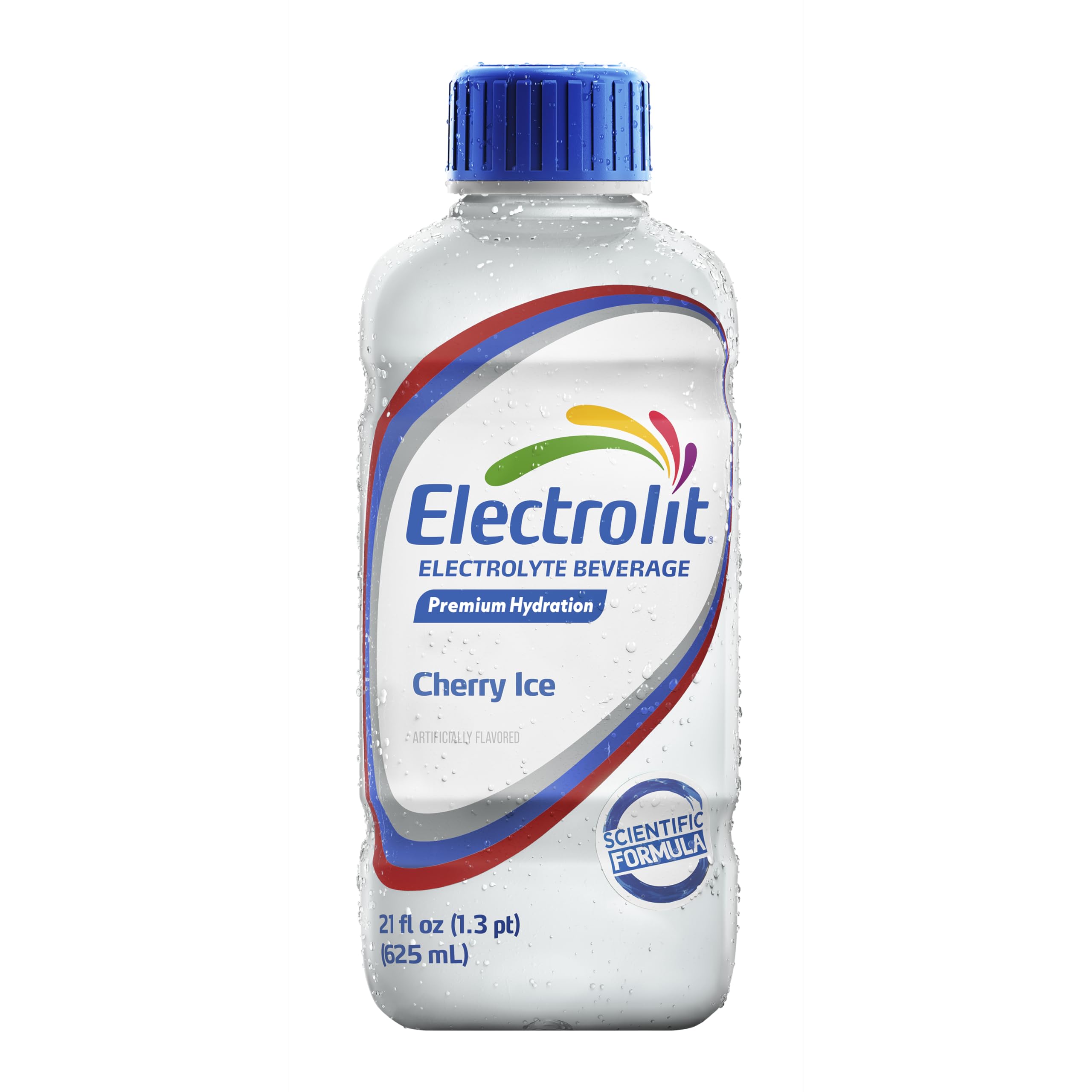 Electrolit botella con cierre visible ayuda a transportar y beber fácilmente