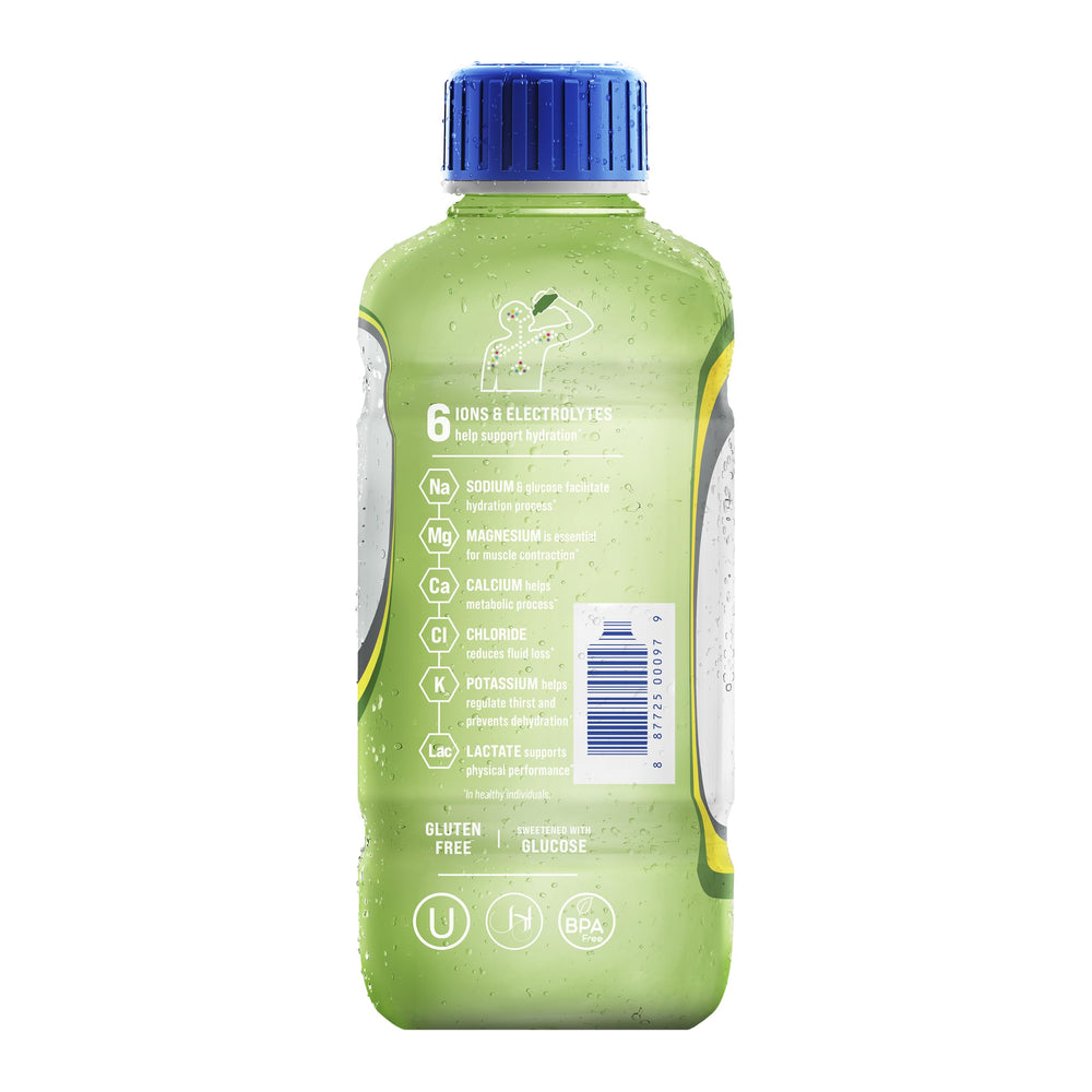Electrolit etiqueta con tabla nutricional e ingredientes para transparencia