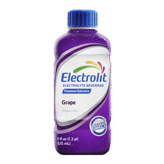 Electrolit uva detalle de etiqueta con información de electrolitos y beneficios