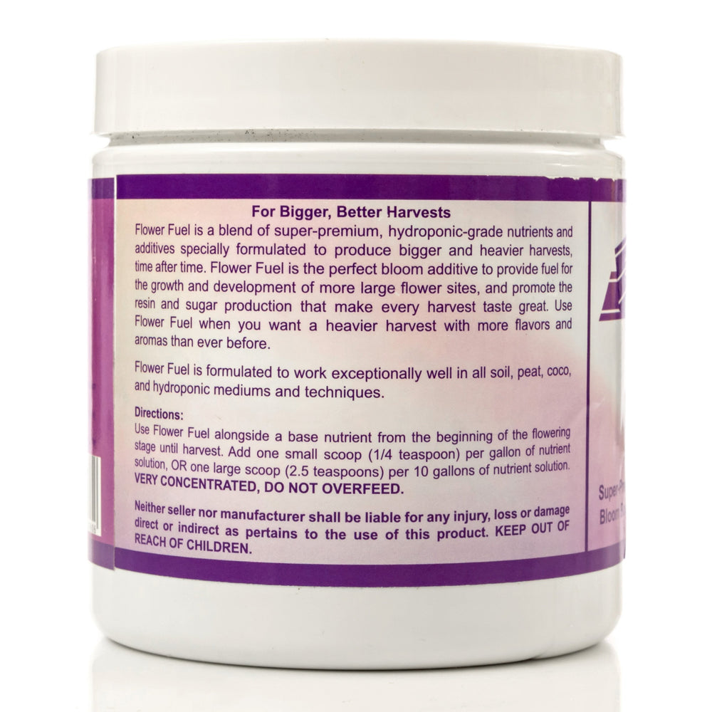 Element Nutrients label close‑up highlighting NPK 1‑34‑32 and trace elements