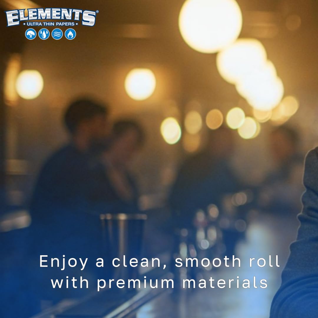 Elements escena lifestyle en mesa, presentación elegante y portable